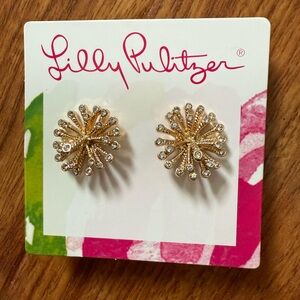 Lilly Pulitzer Gold Earrings